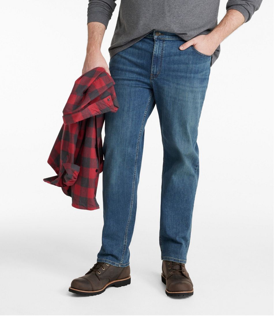 Slim Fit Straight Leg Men's BeanFlex® Jeans