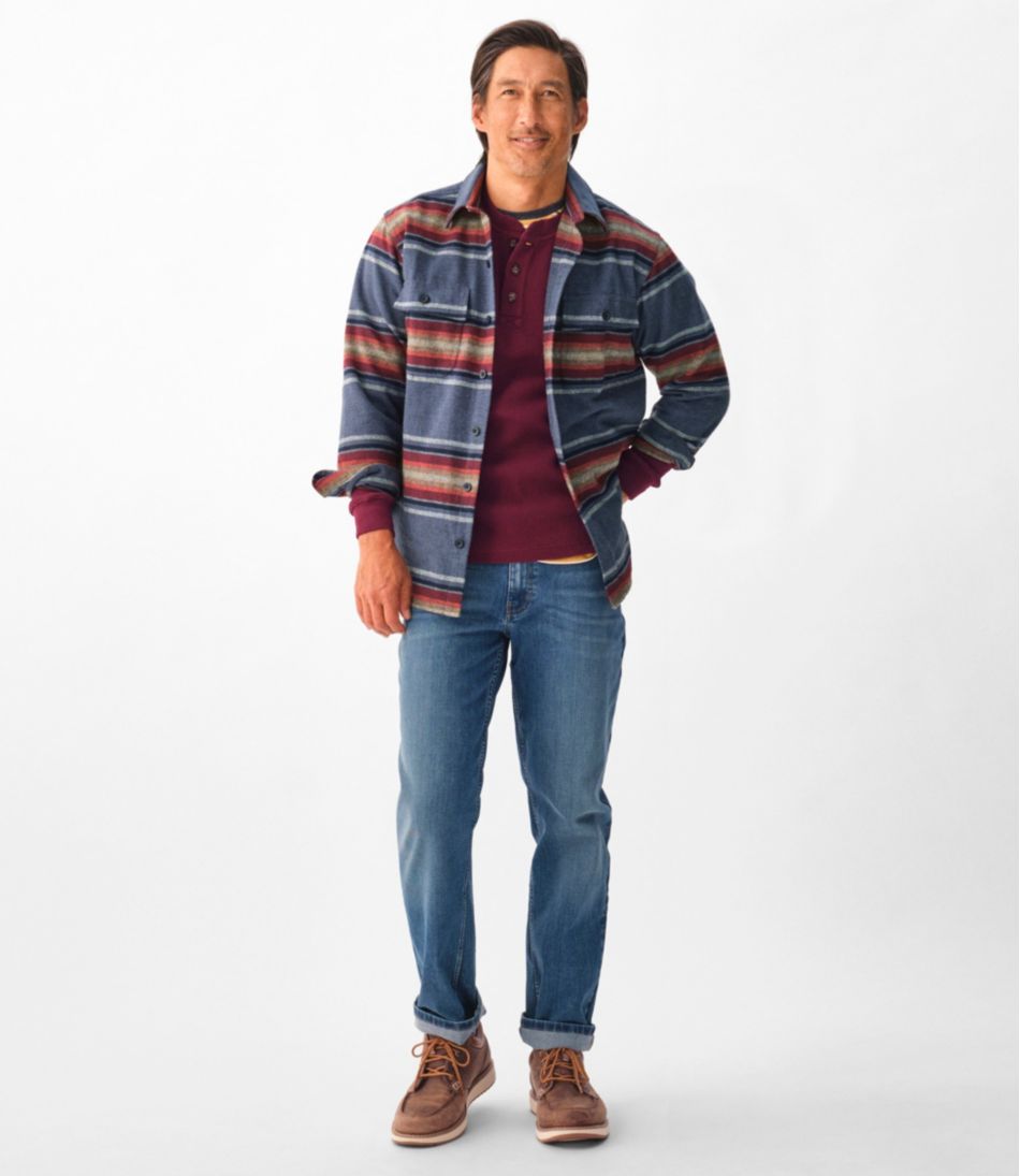 Slim Fit Straight Leg Men's BeanFlex® Jeans