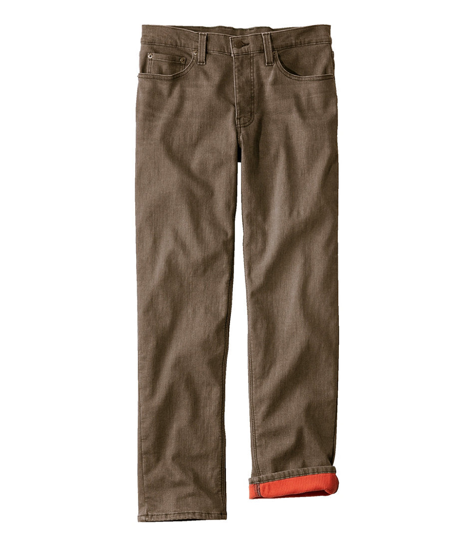 Men's BeanFlex® Jeans Fleece-Lined Standard Athletic Fit