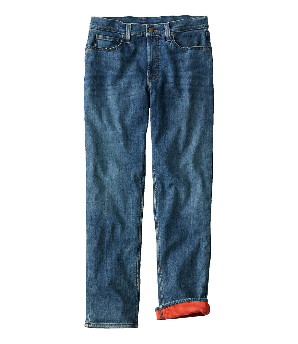 Men's BeanFlex® Jeans Fleece-Lined Standard Athletic Fit