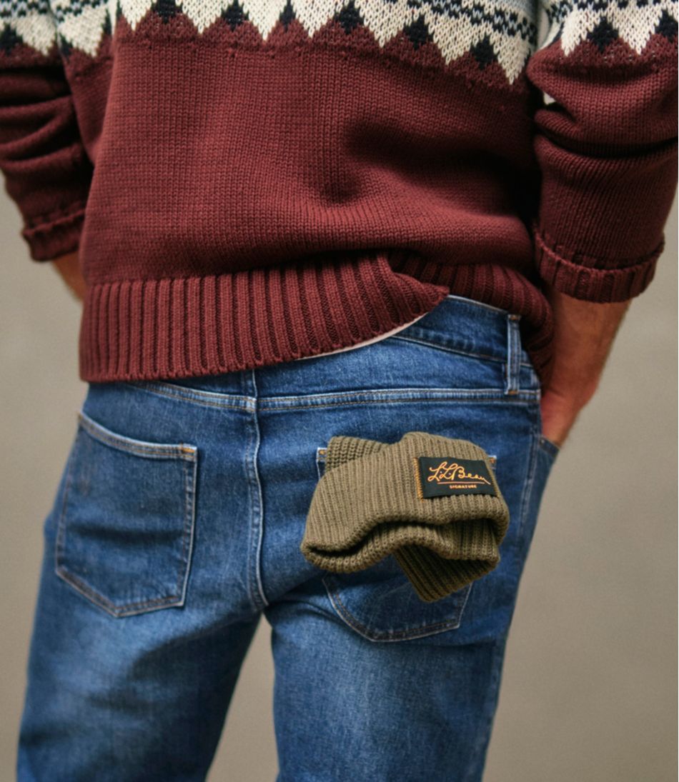 Tapered Leg Men's Signature Heritage Denim Classic Fit