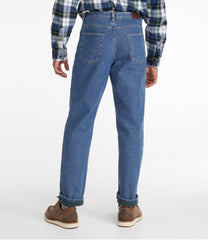 Men's Double L® Jeans Classic Fit Fleece-Lined