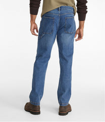 Classic Fit Men's Signature Heritage Utility Denim Straight Leg