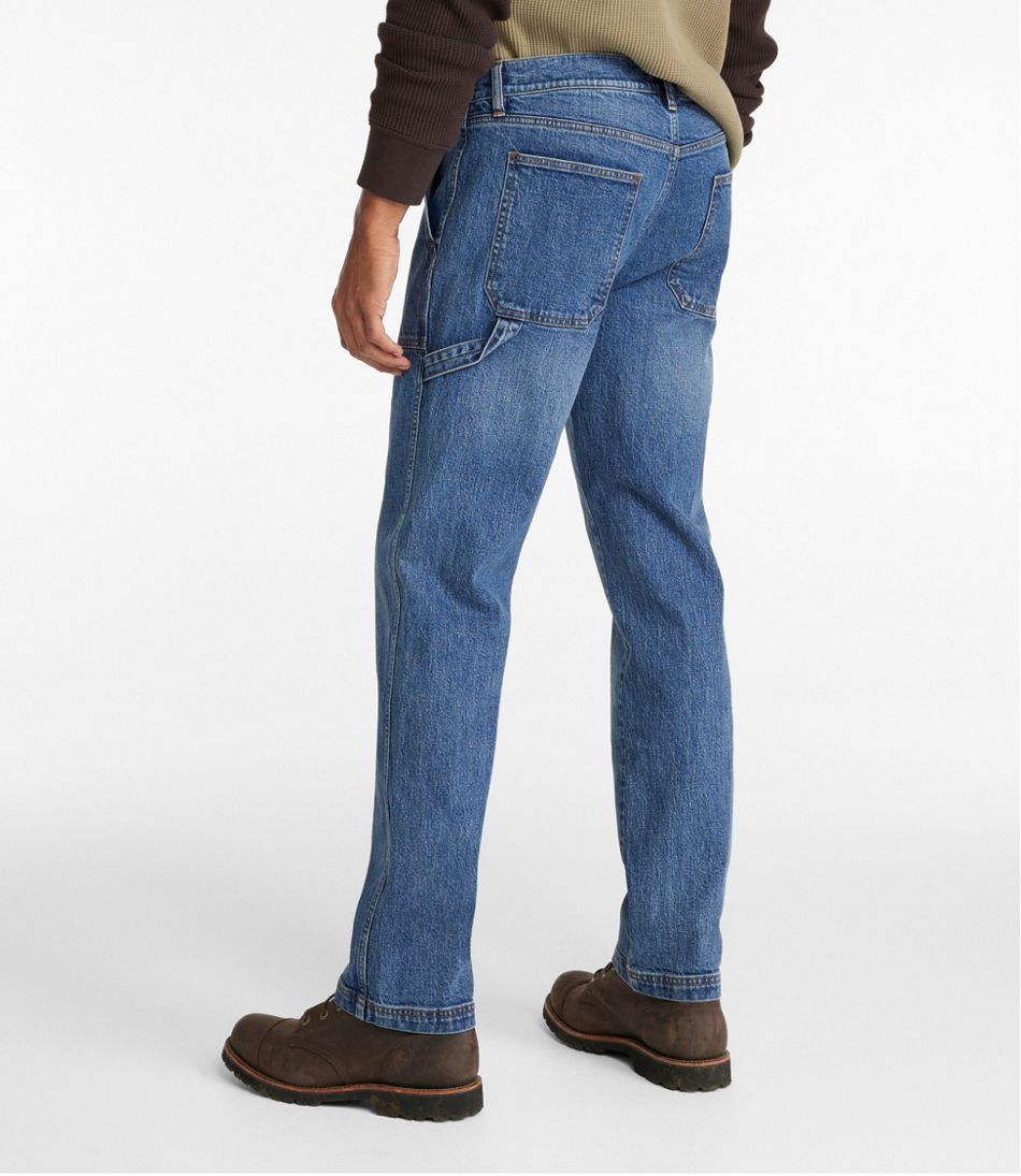 Classic Fit Men's Signature Heritage Utility Denim Straight Leg