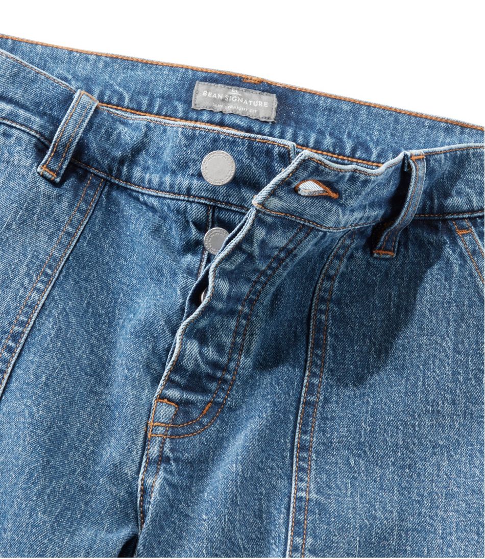 Classic Fit Men's Signature Heritage Utility Denim Straight Leg