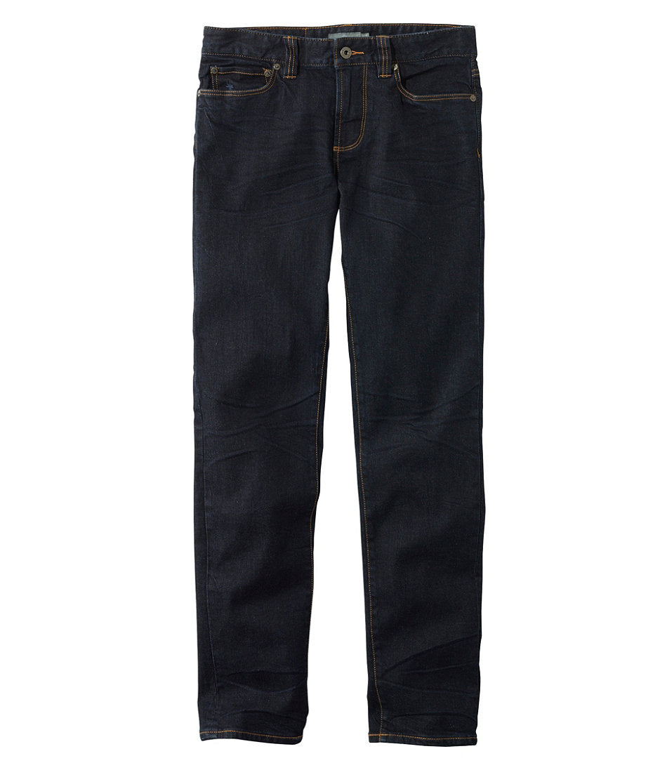 Men's Signature Five-Pocket Jeans with Stretch Slim Straight