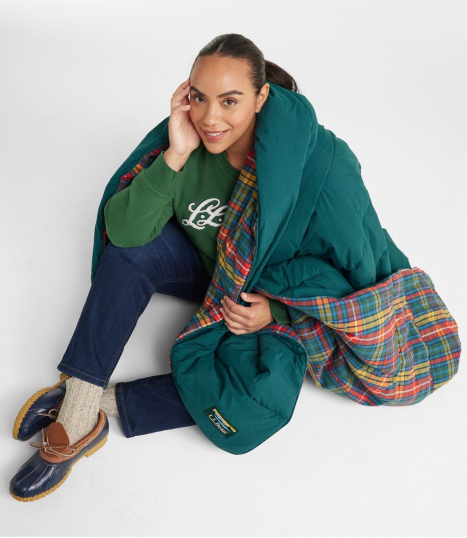 Extra-Large L.L.Bean Flannel Camp Blanket