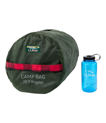 20° Adults' L.L.Bean Flannel Lined Camp Sleeping Bag