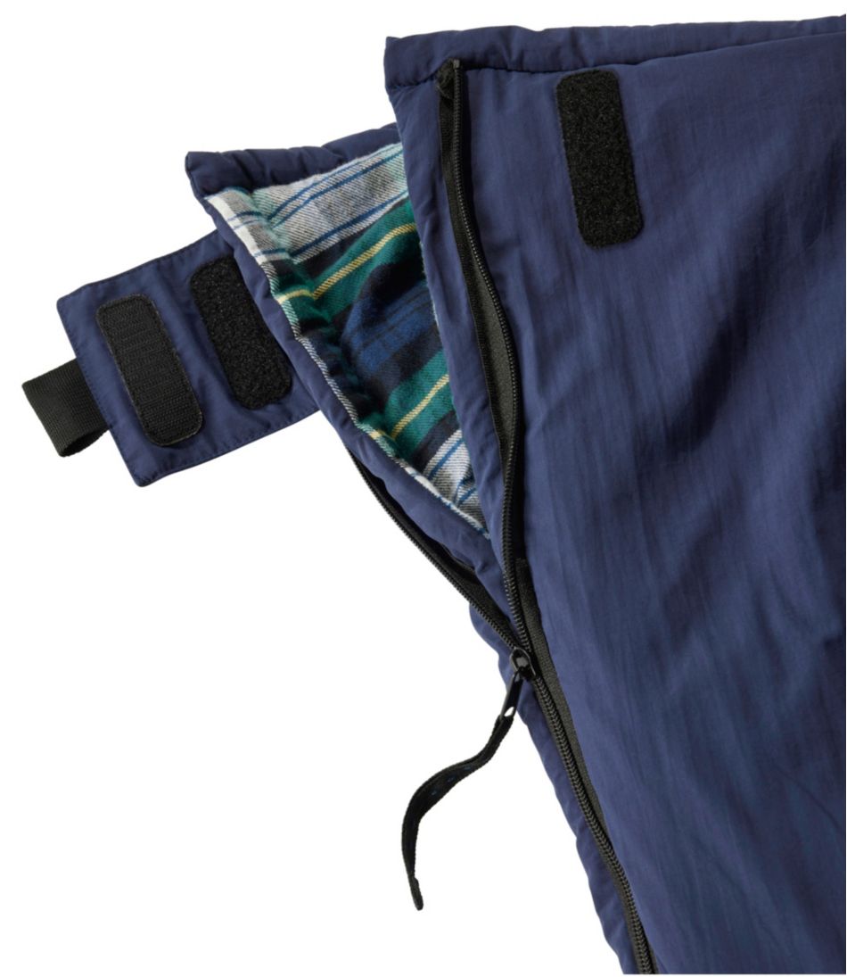 20° Adults' L.L.Bean Flannel Lined Camp Sleeping Bag