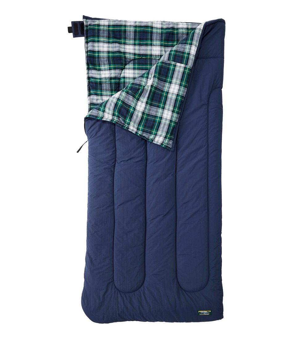 20° Adults' L.L.Bean Flannel Lined Camp Sleeping Bag