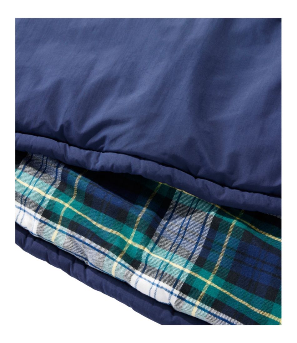 40° Kids' L.L.Bean Flannel Lined Camp Sleeping Bag