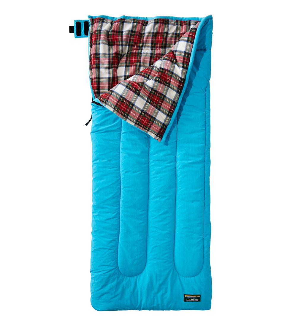 40° Kids' L.L.Bean Flannel Lined Camp Sleeping Bag
