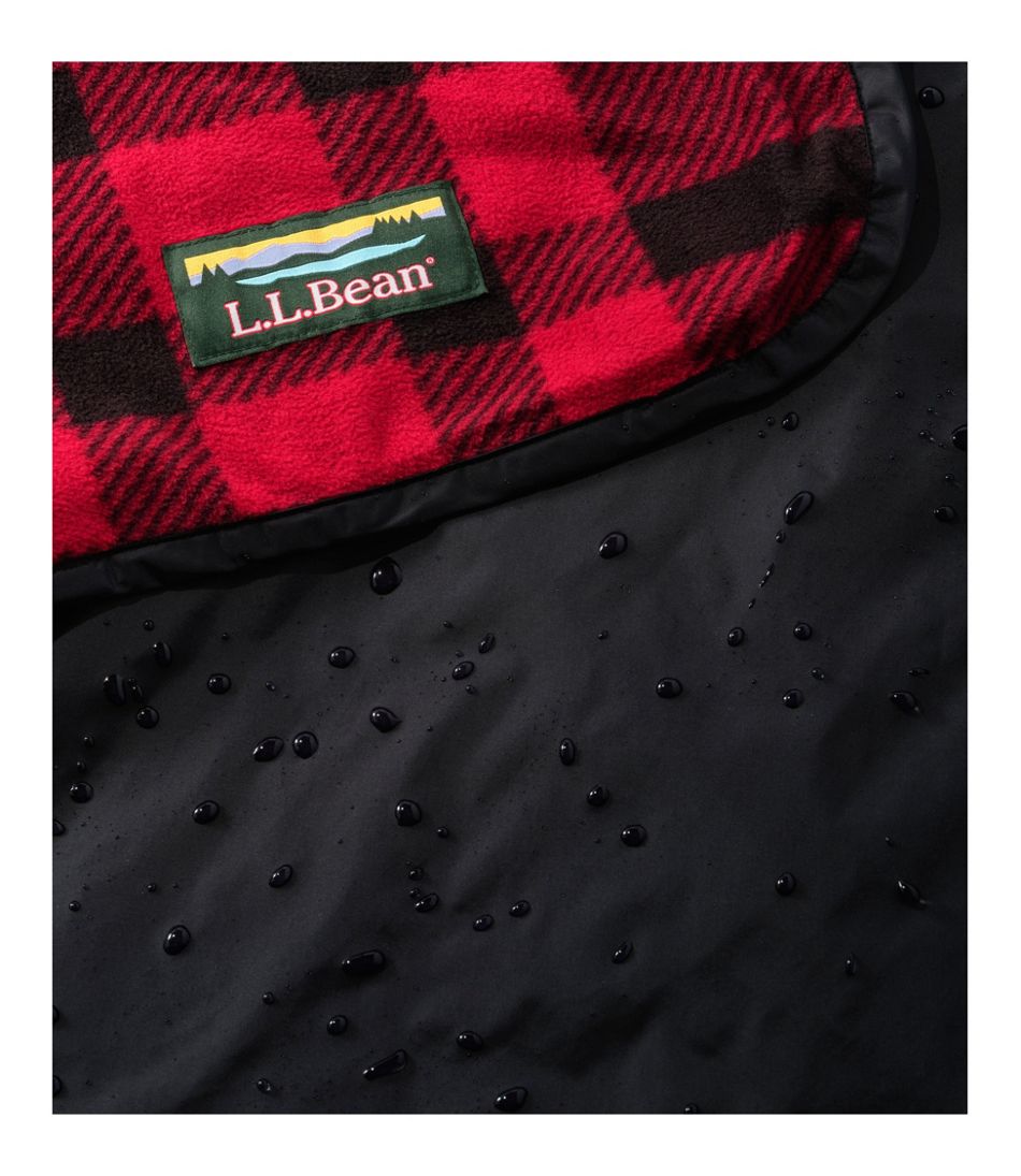 L.L.Bean Waterproof Outdoor Blanket Plaid