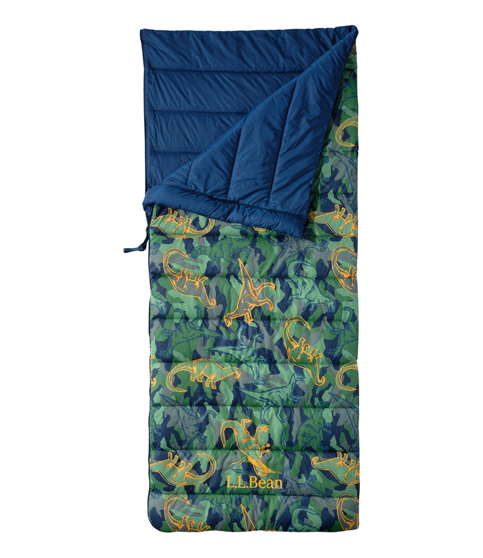 40° Print Kids' L.L.Bean Puffer Sleeping Bag