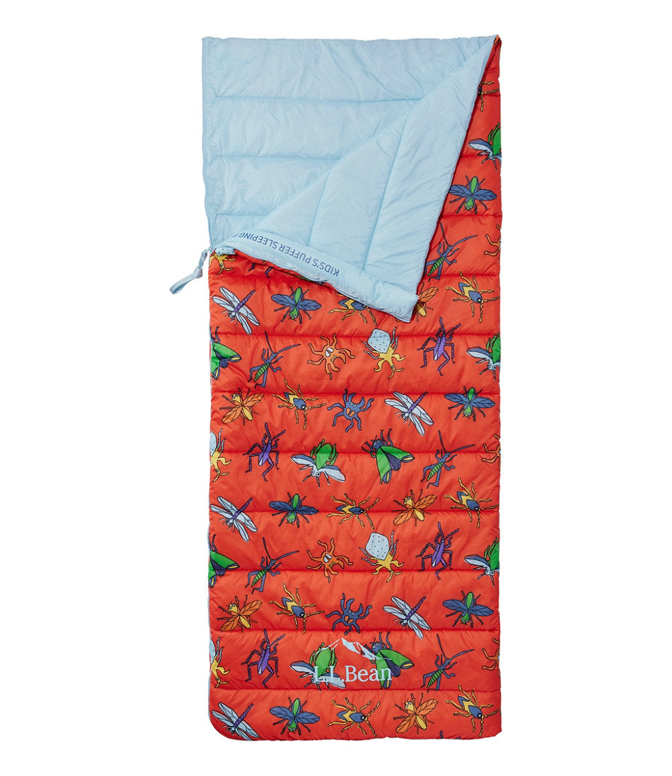 40° Print Kids' L.L.Bean Puffer Sleeping Bag