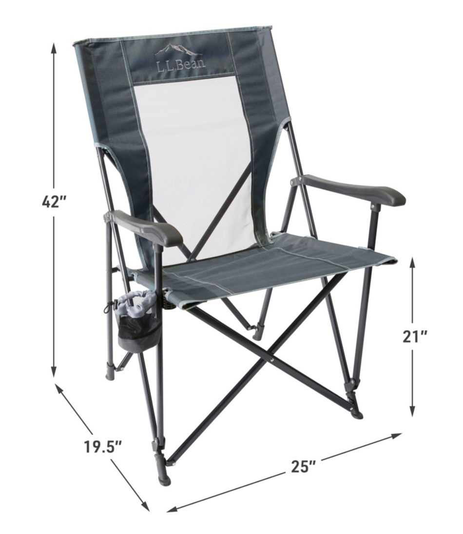 L.L.Bean Easy Comfort Camp Chair Max
