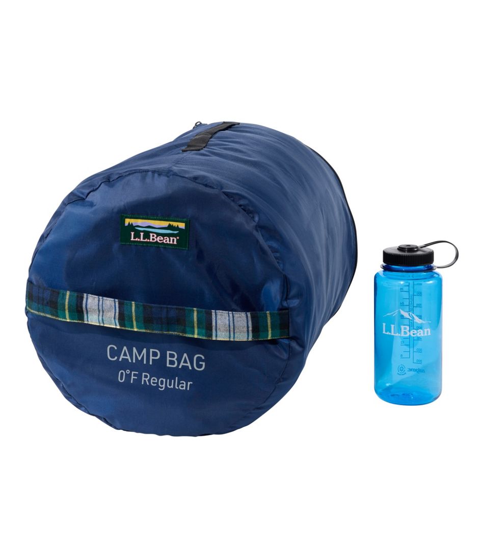 0° L.L.Bean Flannel Lined Camp Sleeping Bag