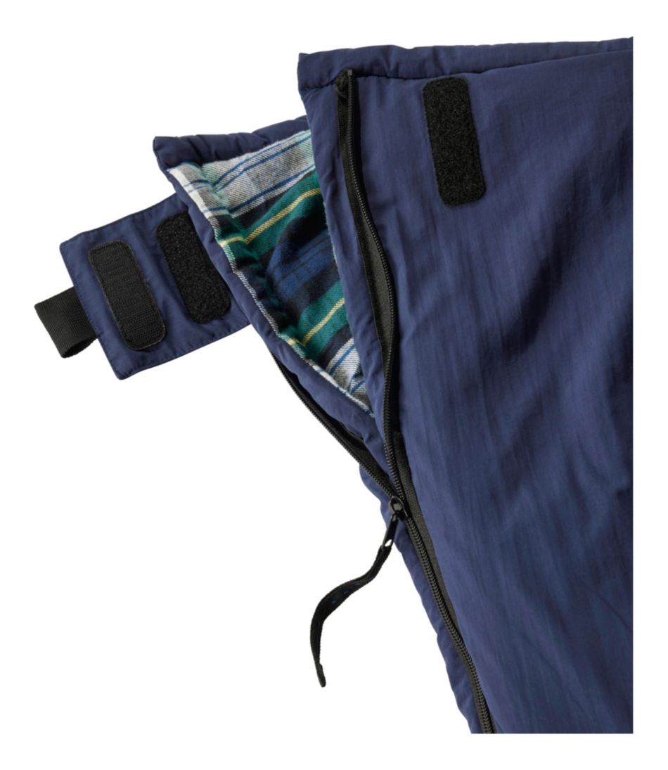 0° L.L.Bean Flannel Lined Camp Sleeping Bag