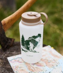 Nalgene Ultralite Wide Mouth Water Bottle with L.L.Bean Print 32 oz.