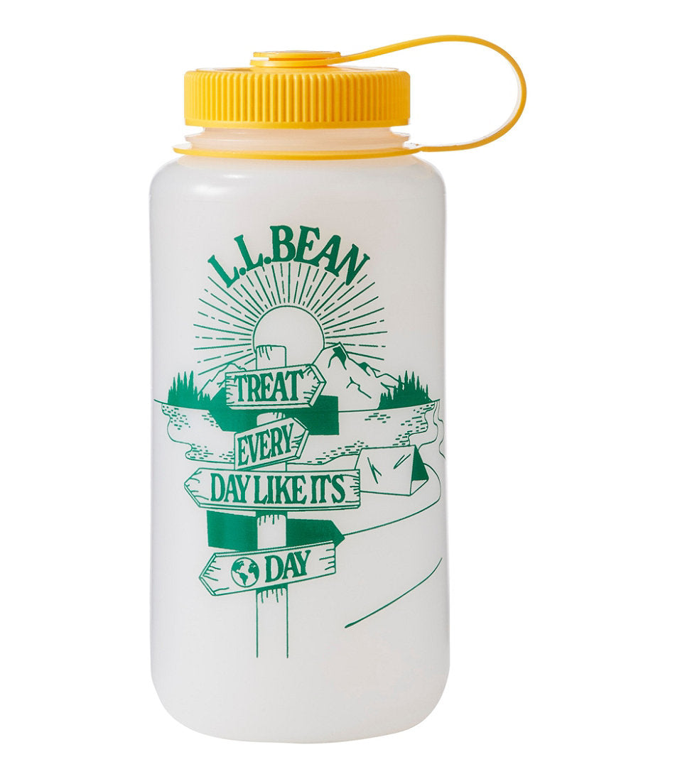Nalgene Ultralite Wide Mouth Water Bottle with L.L.Bean Print 32 oz.