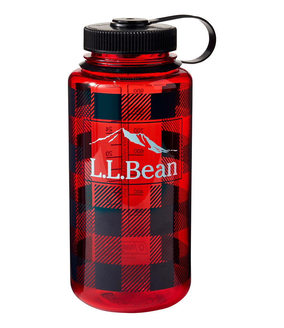32 oz. Nalgene Sustain Wide Mouth Water Bottle with L.L.Bean Print