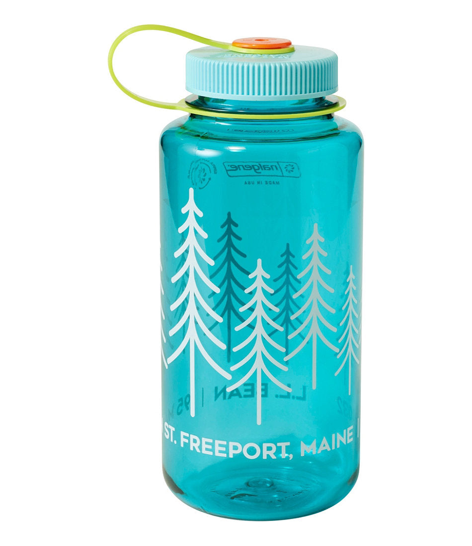 32 oz. Nalgene Sustain Wide Mouth Water Bottle with L.L.Bean Print