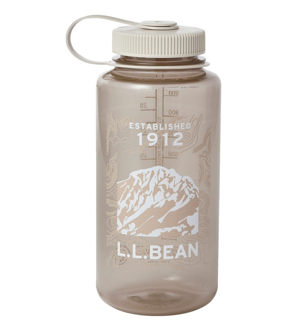32 oz. Nalgene Sustain Wide Mouth Water Bottle with L.L.Bean Print