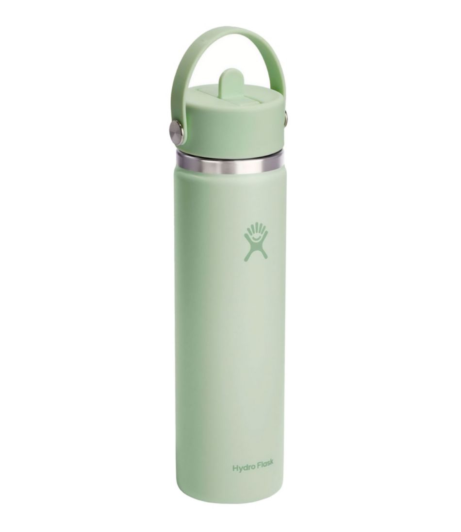 Hydro Flask Wide Mouth Water Bottle with Flex Straw Cap 24 oz.