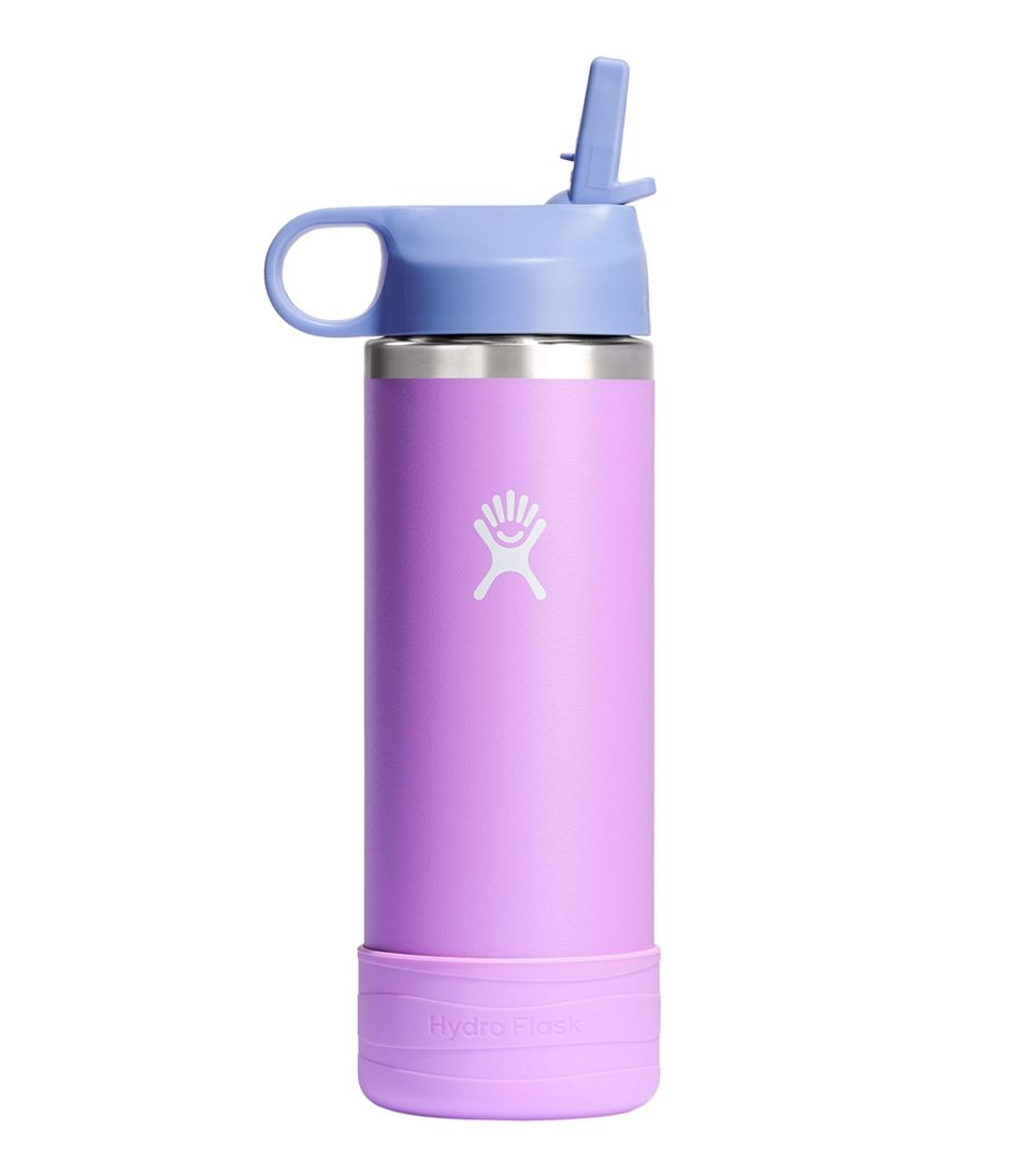 Kids' Hydro Flask Wide Mouth Straw Cap And Boot 18 oz.