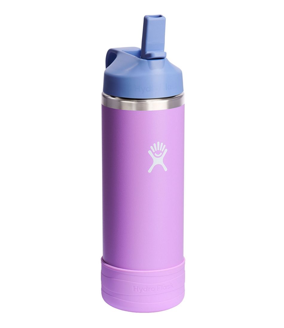 Kids' Hydro Flask Wide Mouth Straw Cap And Boot 18 oz.