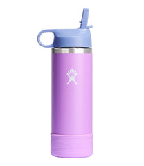 Kids' Hydro Flask Wide Mouth Straw Cap And Boot 18 oz.