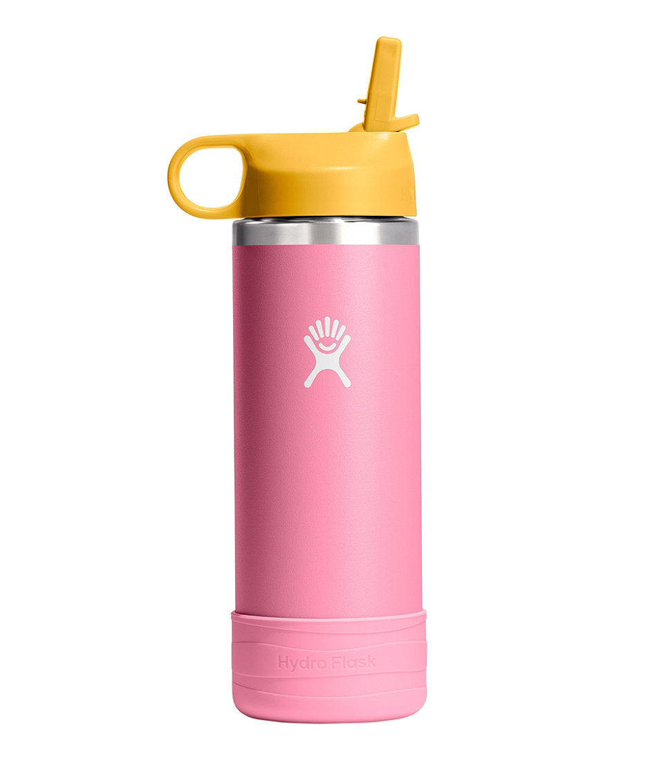 Kids' Hydro Flask Wide Mouth Straw Cap And Boot 18 oz.