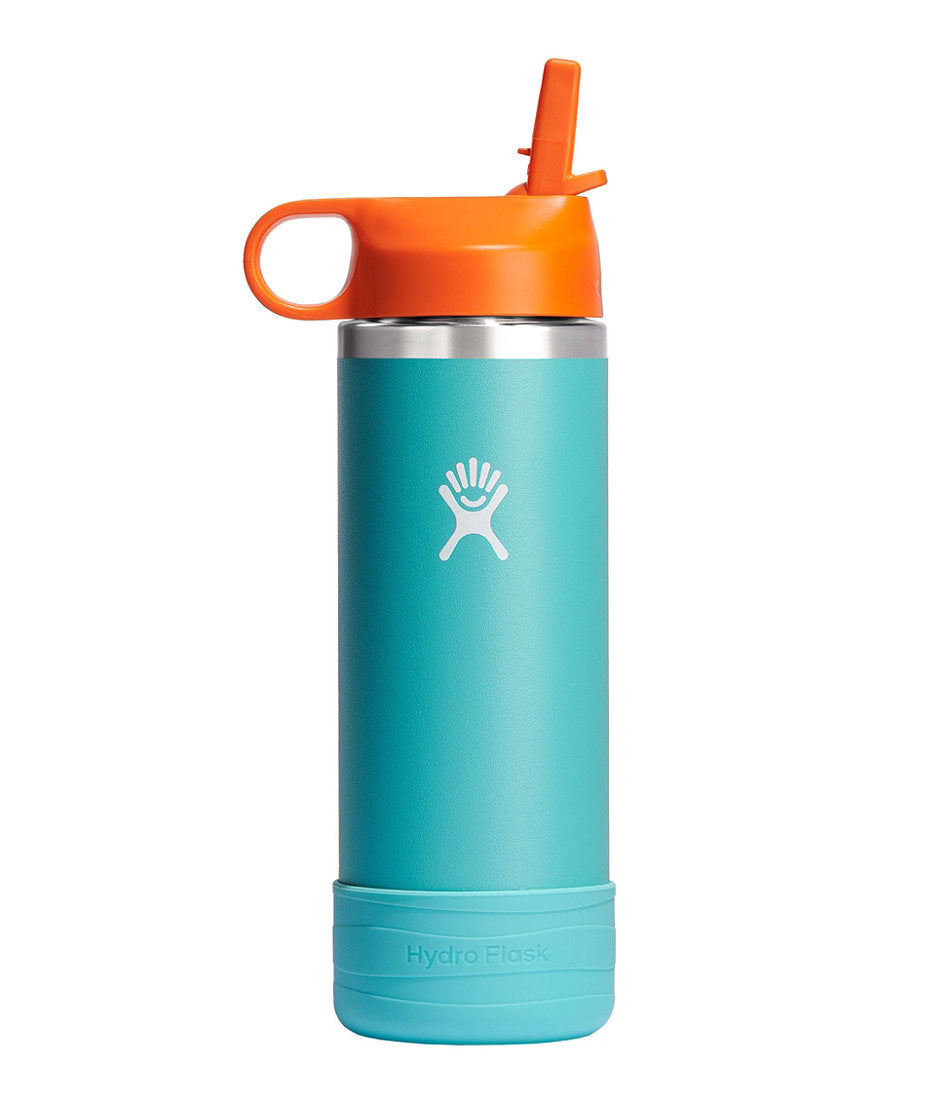 Kids' Hydro Flask Wide Mouth Straw Cap And Boot 18 oz.