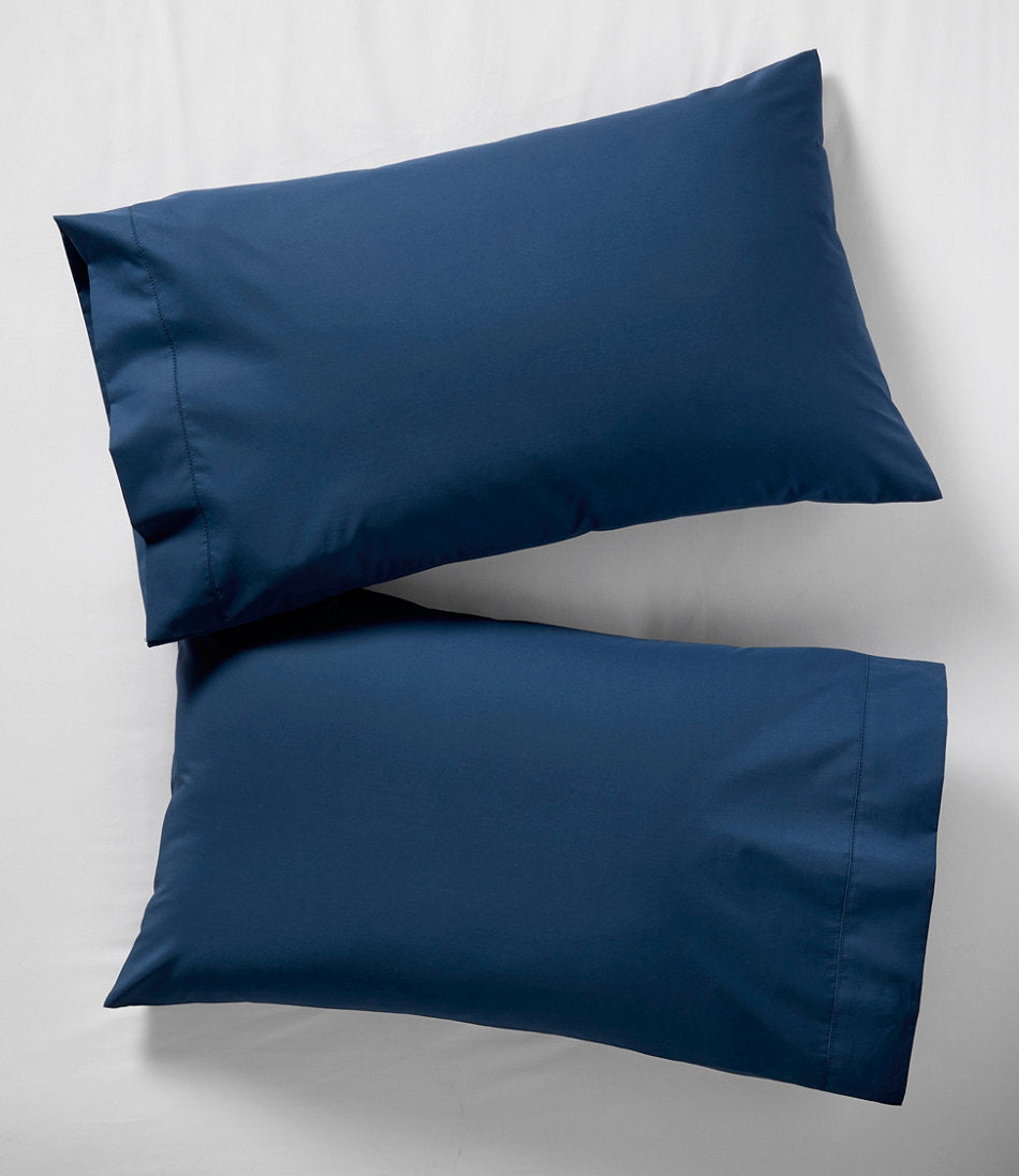 280-Thread-Count Pima Cotton Percale Pillowcases Set of Two