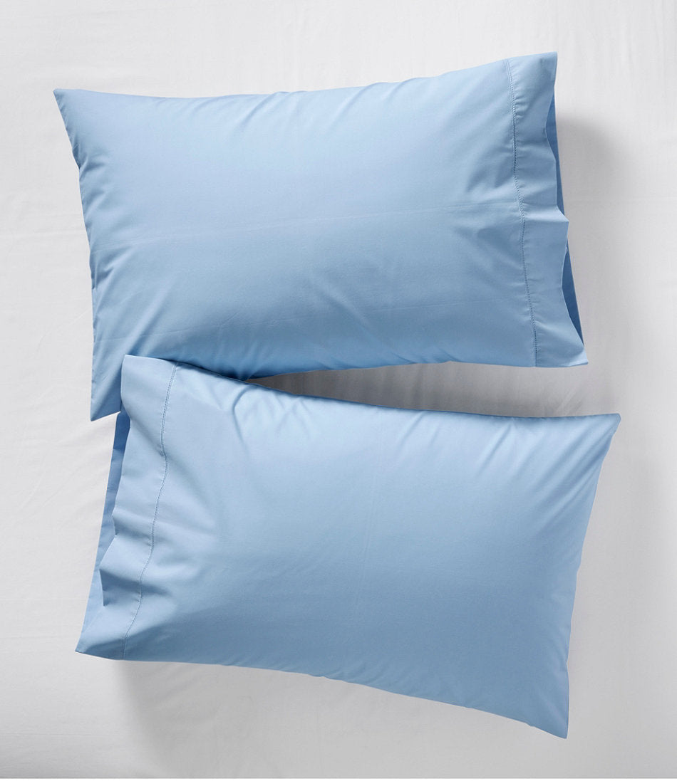 280-Thread-Count Pima Cotton Percale Pillowcases Set of Two