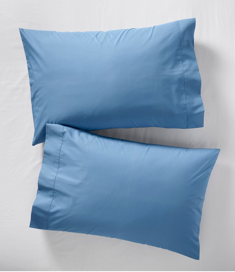 280-Thread-Count Pima Cotton Percale Pillowcases Set of Two
