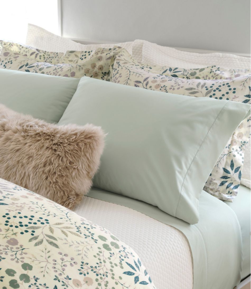 Fitted 280-Thread-Count Pima Cotton Percale Sheet