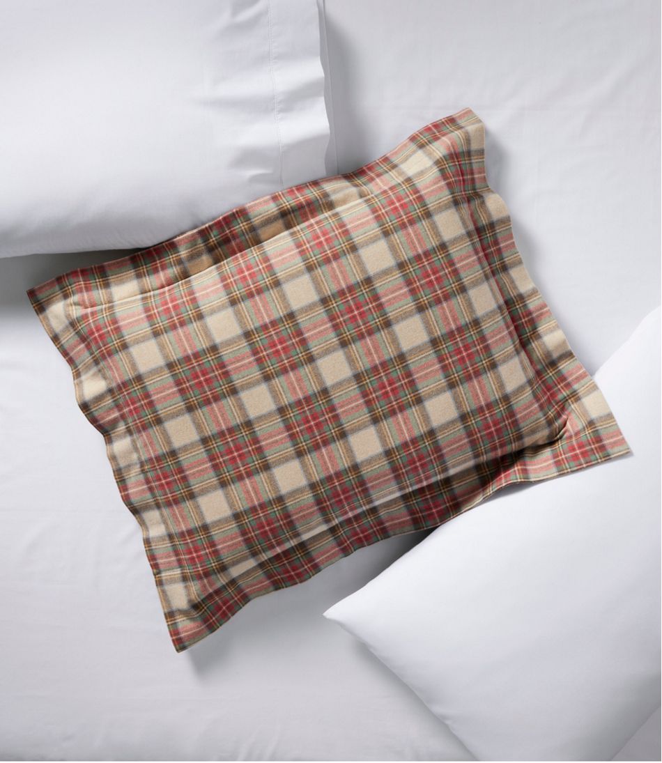 Heritage Chamois Flannel Comforter Cover Collection Plaid