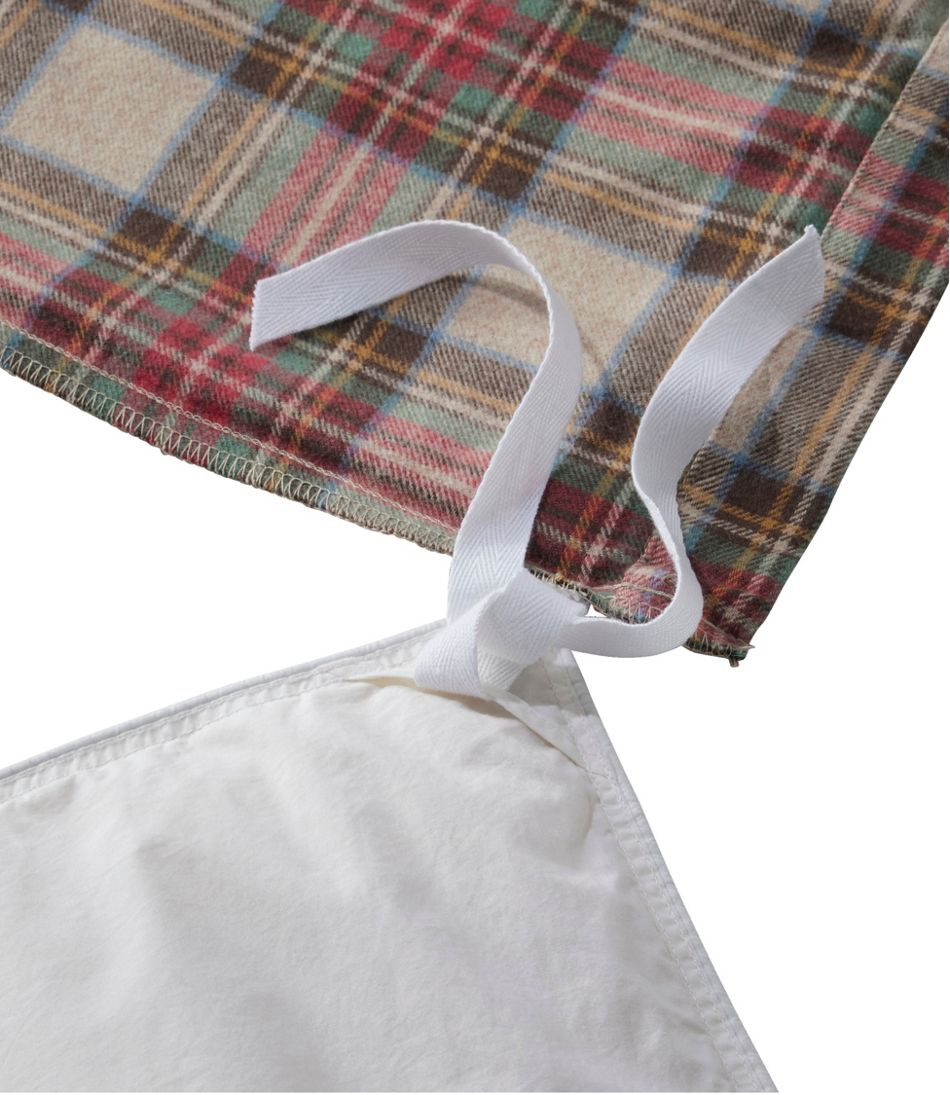 Heritage Chamois Flannel Comforter Cover Collection Plaid