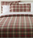 Heritage Chamois Flannel Comforter Cover Collection Plaid