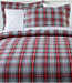 Heritage Chamois Flannel Comforter Cover Collection Plaid