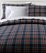 Heritage Chamois Flannel Comforter Cover Collection Plaid