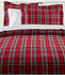 Heritage Chamois Flannel Comforter Cover Collection Plaid