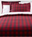 Heritage Chamois Flannel Comforter Cover Collection Plaid