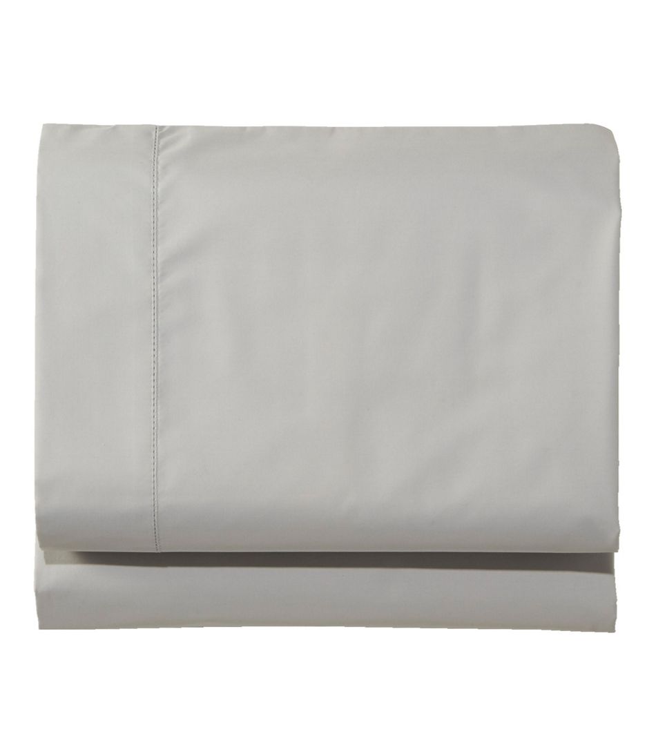 Flat 280-Thread-Count Pima Cotton Percale Sheet