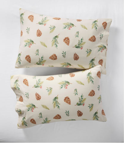 Evergreen Flannel Sheet Collection
