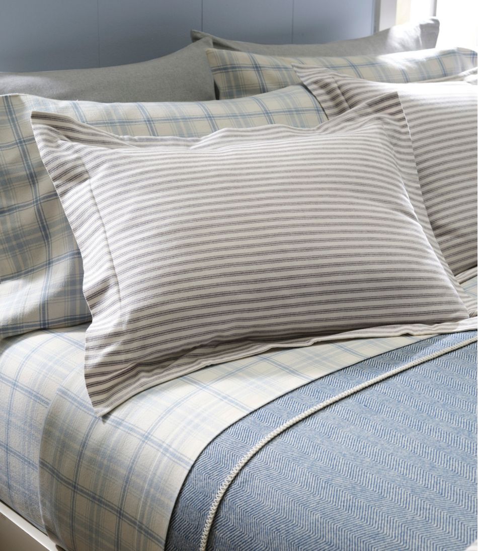 Stripe Ultrasoft Comfort Flannel Comforter Cover Collection