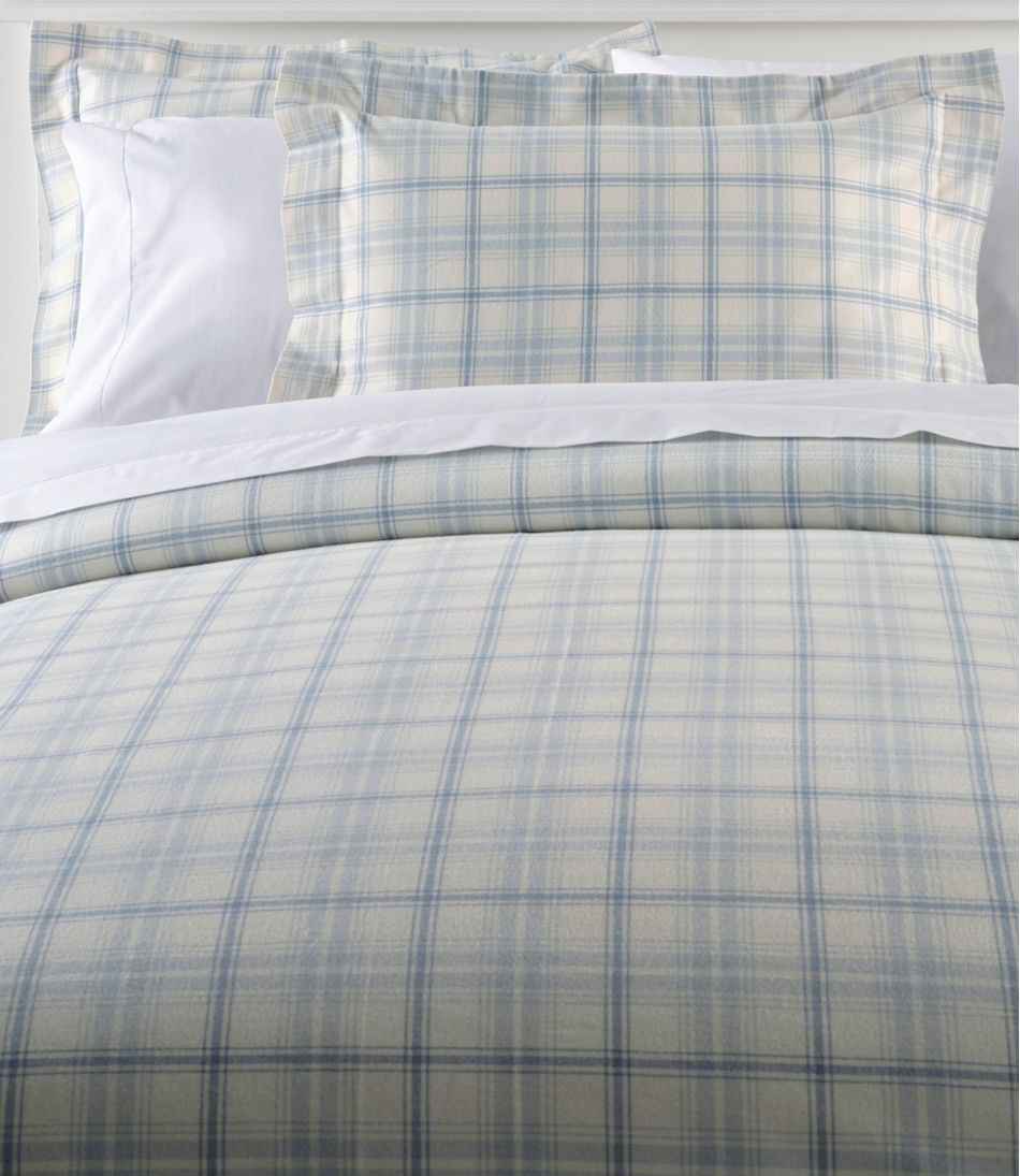 Ultrasoft Comfort Flannel Comforter Cover Collection Plaid