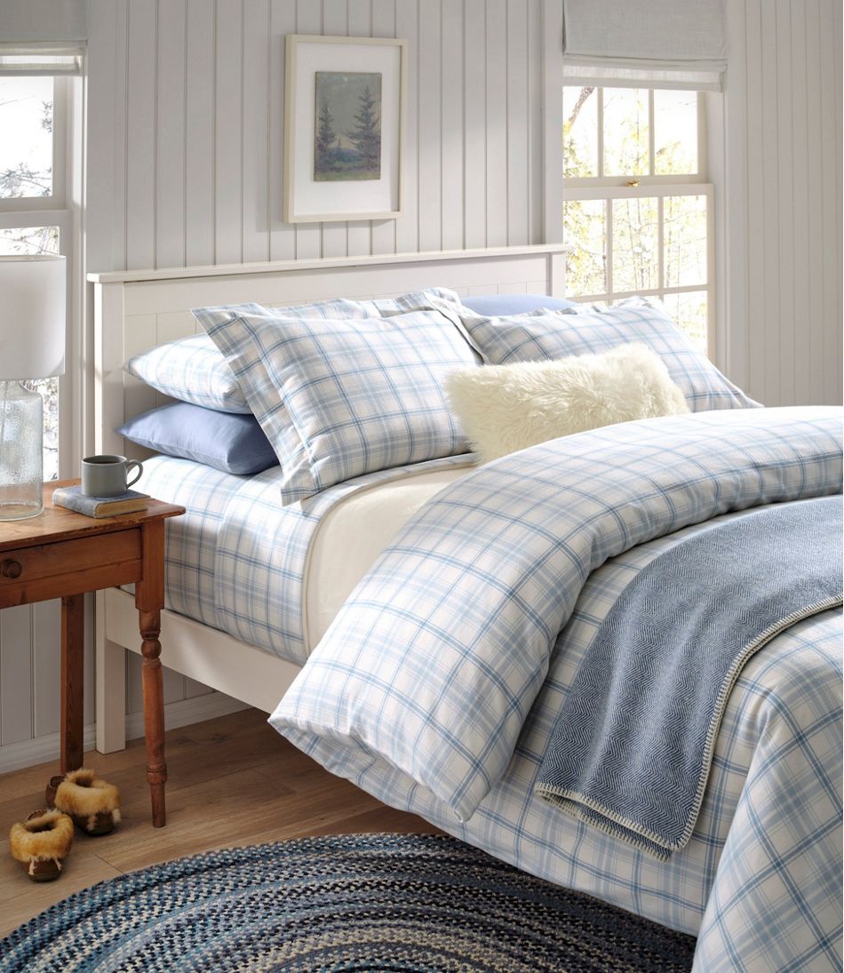 Ultrasoft Comfort Flannel Comforter Cover Collection Plaid