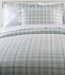 Ultrasoft Comfort Flannel Comforter Cover Collection Plaid